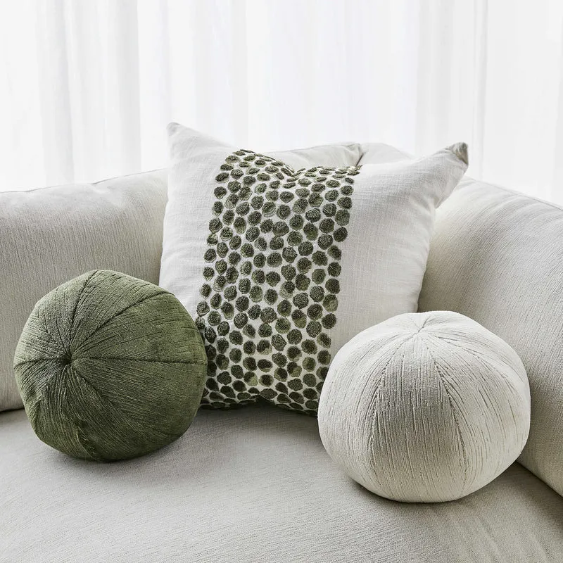 Ball Bearing Cushion - White