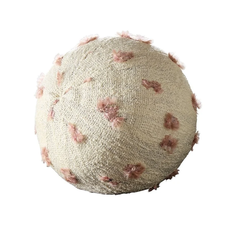 Ball Bearing Cushion in Fluff Petal
