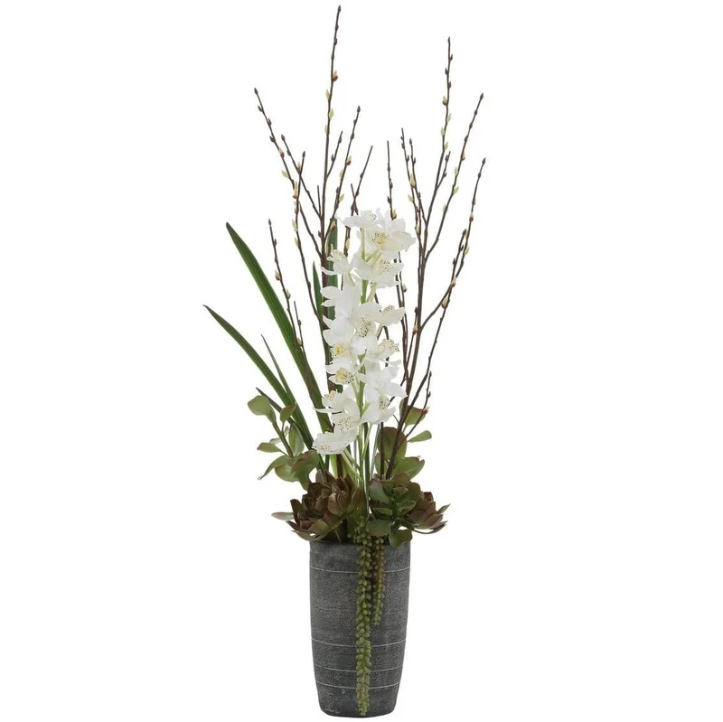 Eterna Orchid Centerpiece and Vase