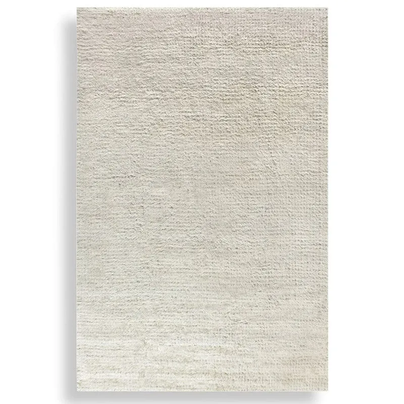 Clayhill Rug in Ivory White - 182 x 274 cm
