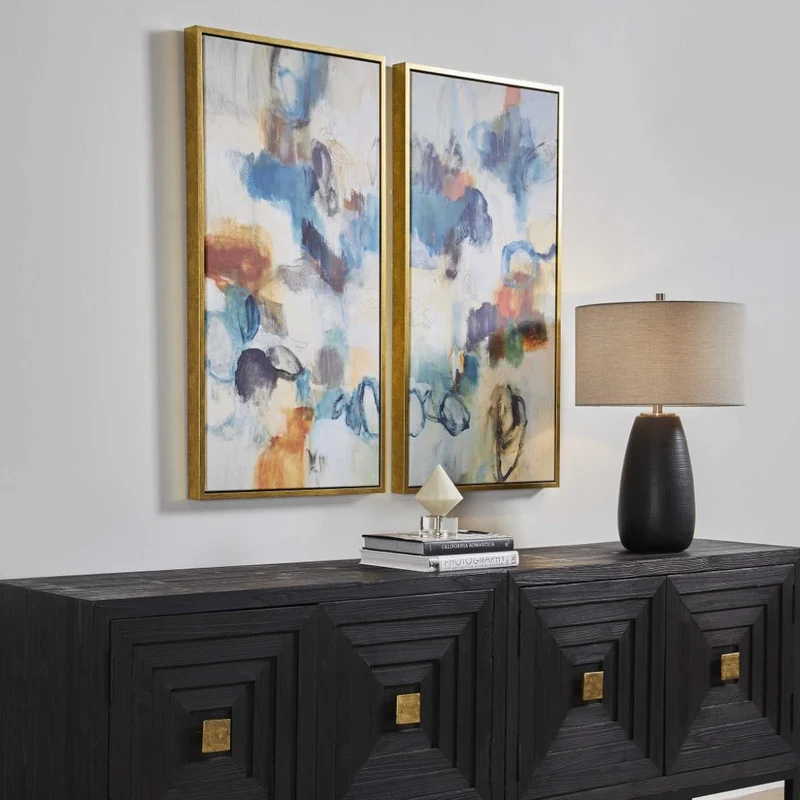 Casual Moments Framed Abstract Art | Set of 2