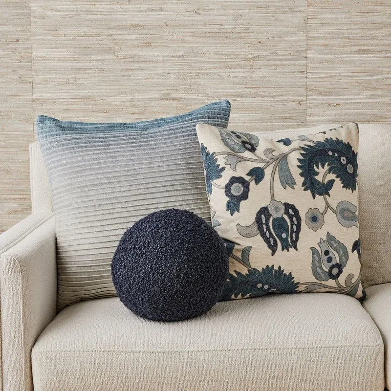 Ball Bearing Cushion in Bumpy Ride Indigo