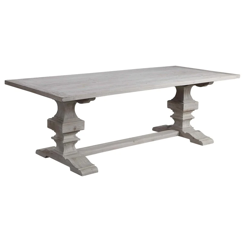 Baldrick Extension Dining Table - White 244 - 336cm
