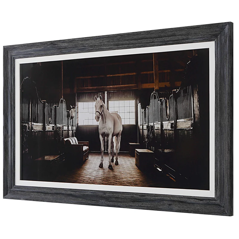 Equine Estate Framed Print