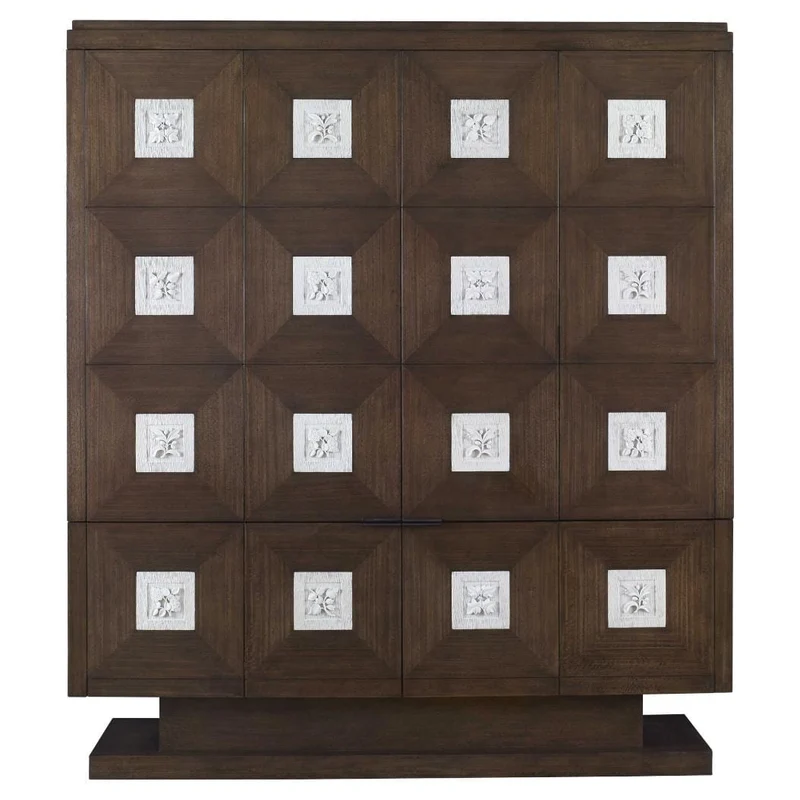 Botanical Large Wooden Cabinet