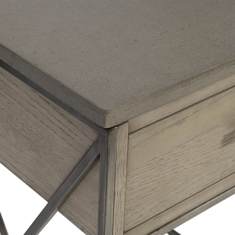 Cartwright Gray Side Table
