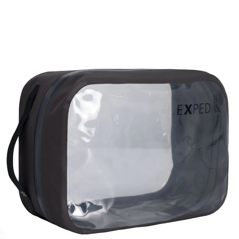 Exped Organizer Cube Clear 6 - Bolsa de compresión 25 cm (charcoal)