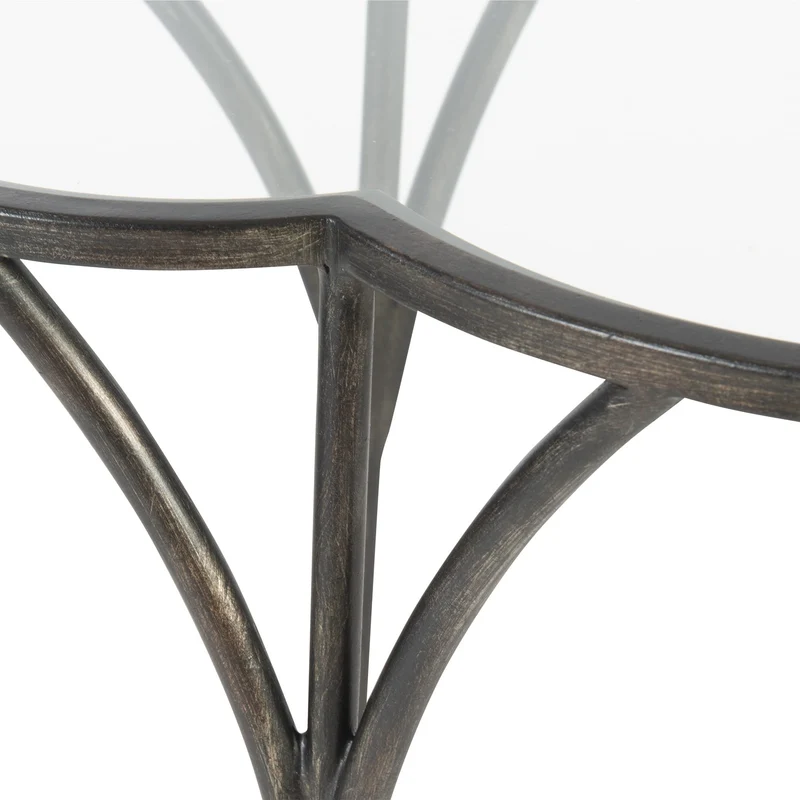 Adhira Glass Accent Table