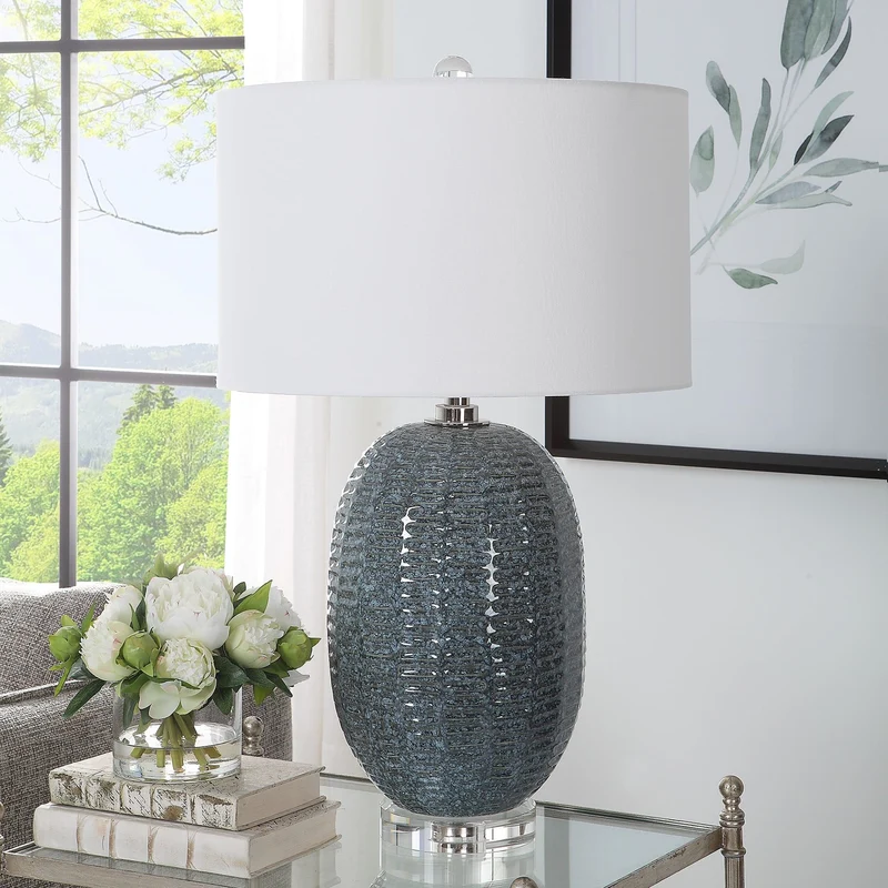Caralina Geometric Table Lamp