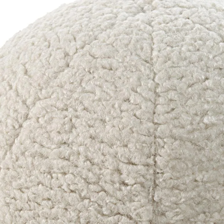 Capra Ball Sheepskin Pillows, Set of 2