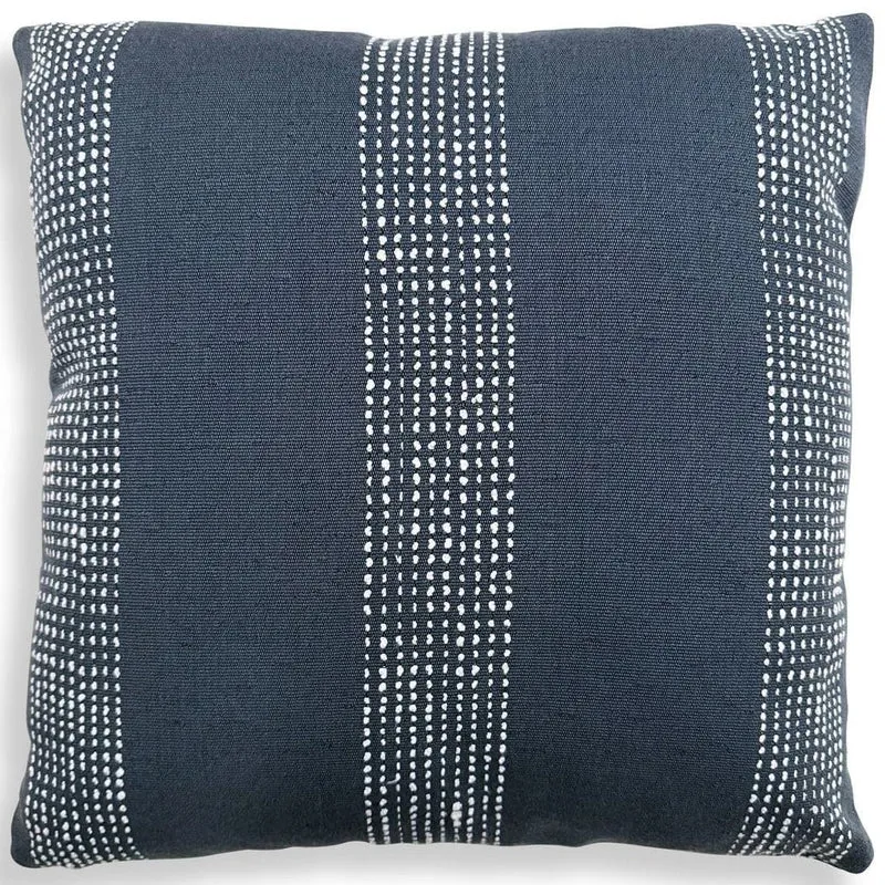 Caper Outdoor Cushion in Slate Blue