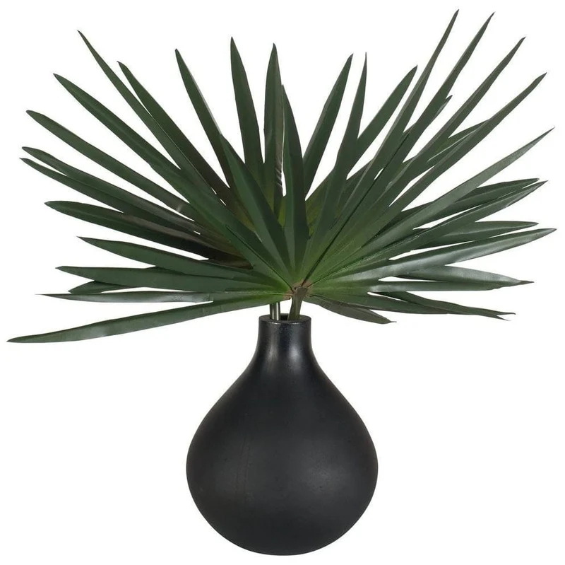 Axis Palm Accent and Vase