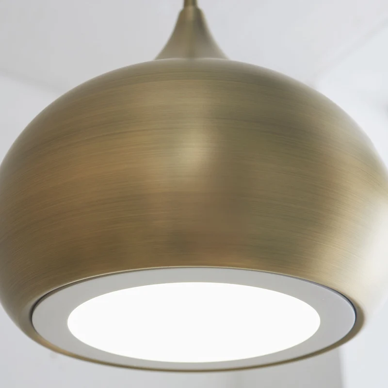 Beeston Pendant Light Antique Brass | OUTLET