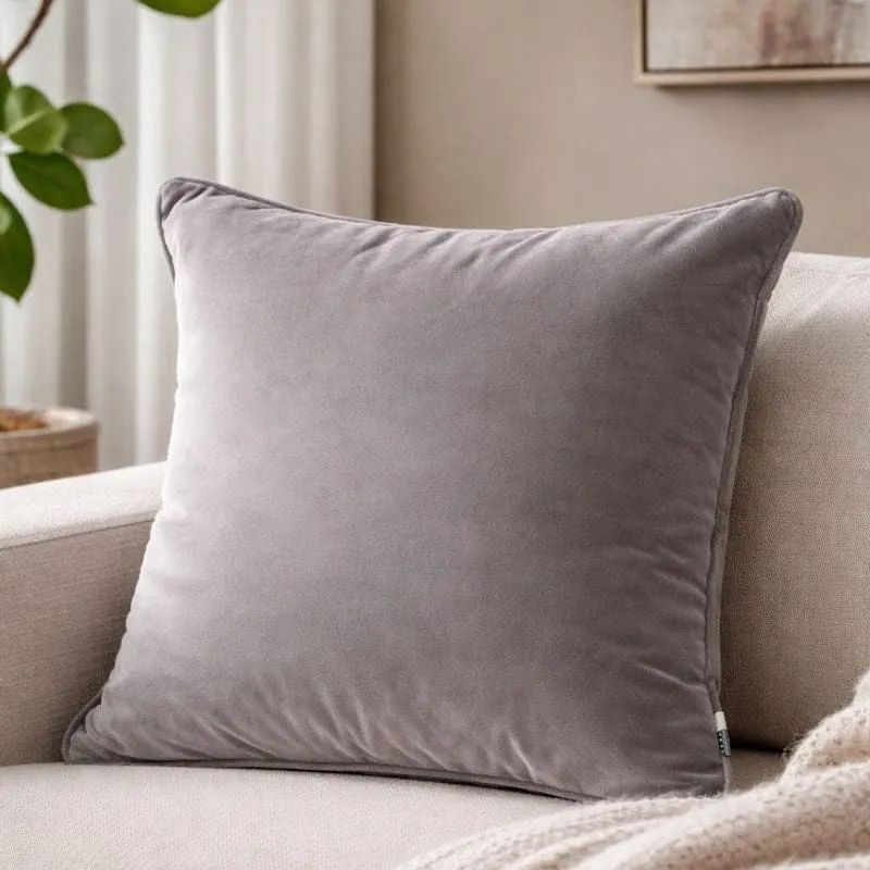 Malini Luxe Grey Cushion| OUTLET