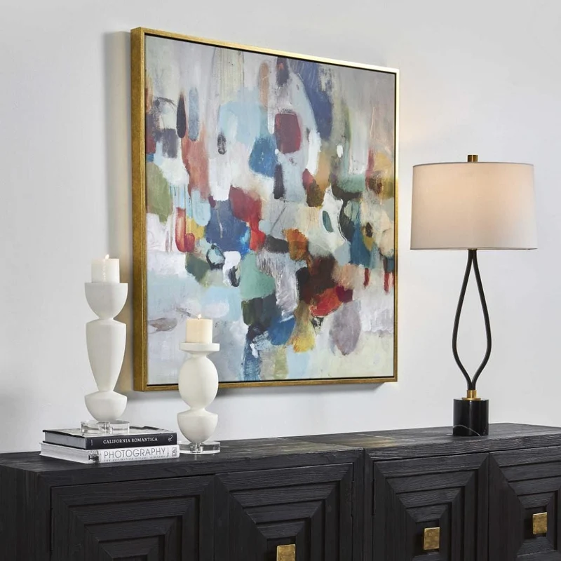As We Say Framed Abstract Art
