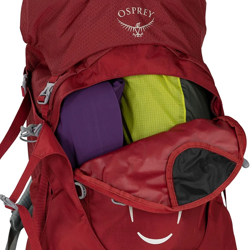 Osprey Ariel 55 Women - Mochila de trekking 73 cm (ceramic blue, XS/S)