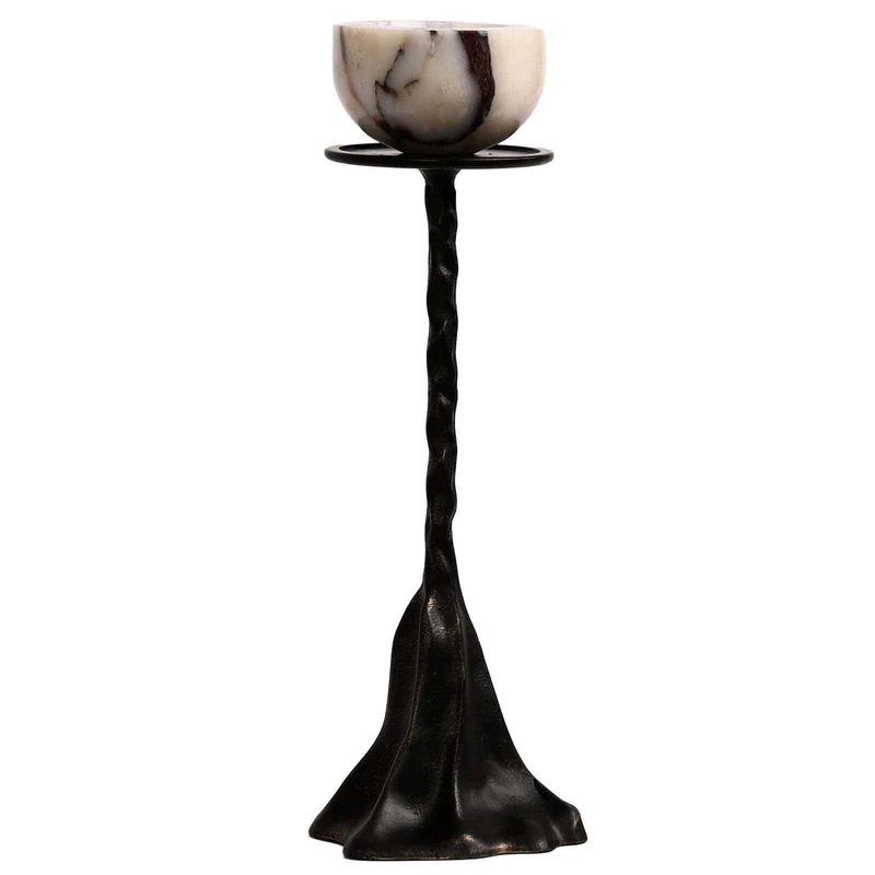 Modern Pedestal Candle Holder - Large