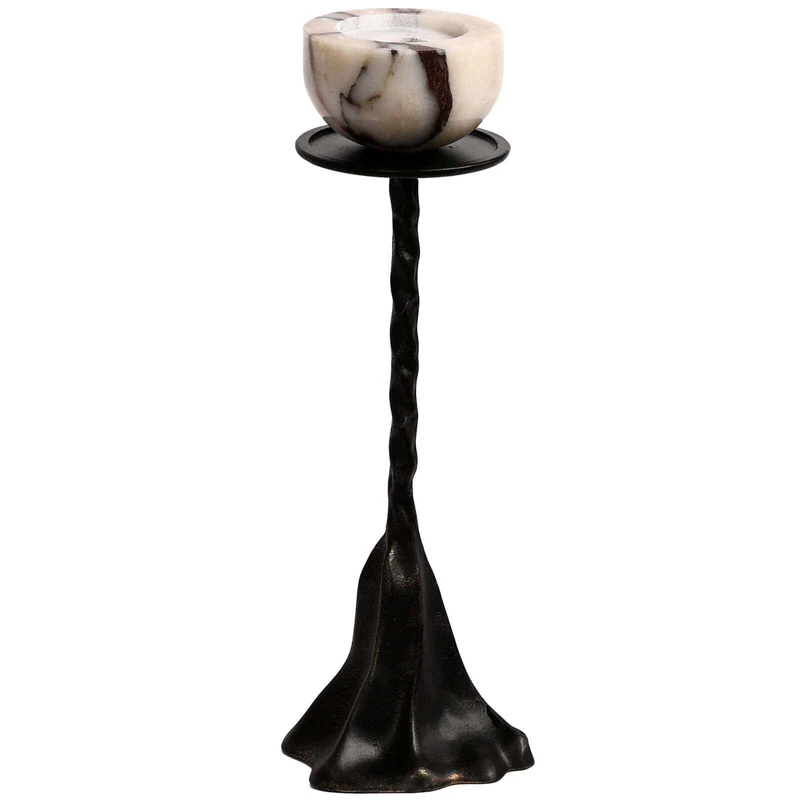 Modern Pedestal Candle Holder - Large