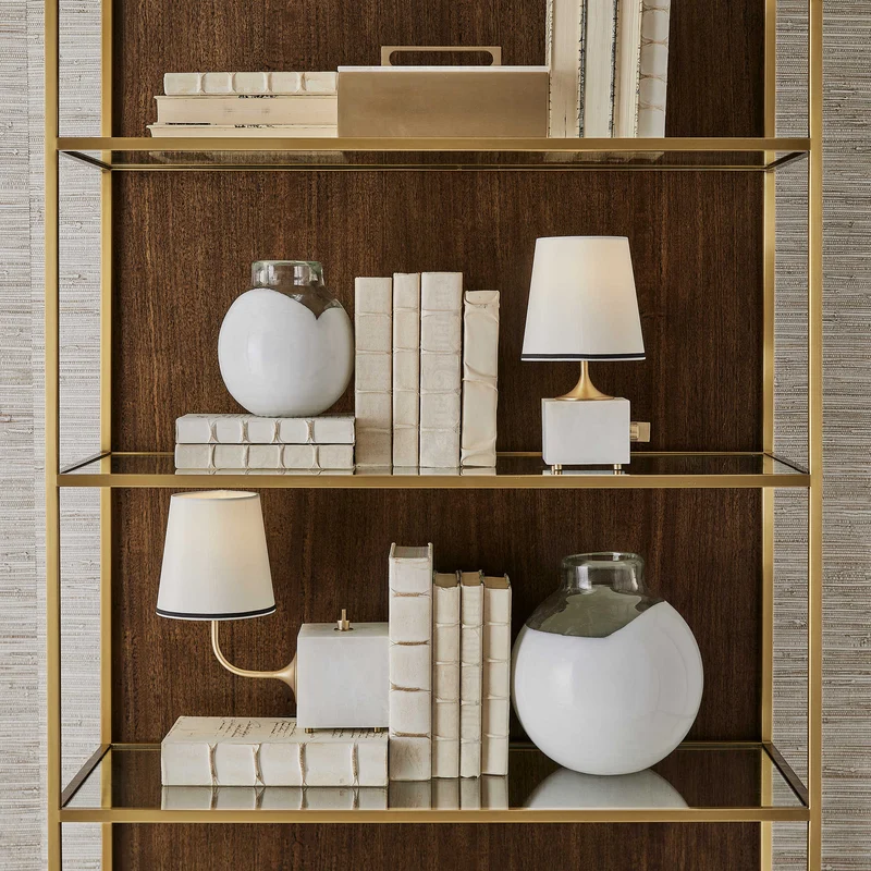 Blockhead Mini Lamp - Satin Brass