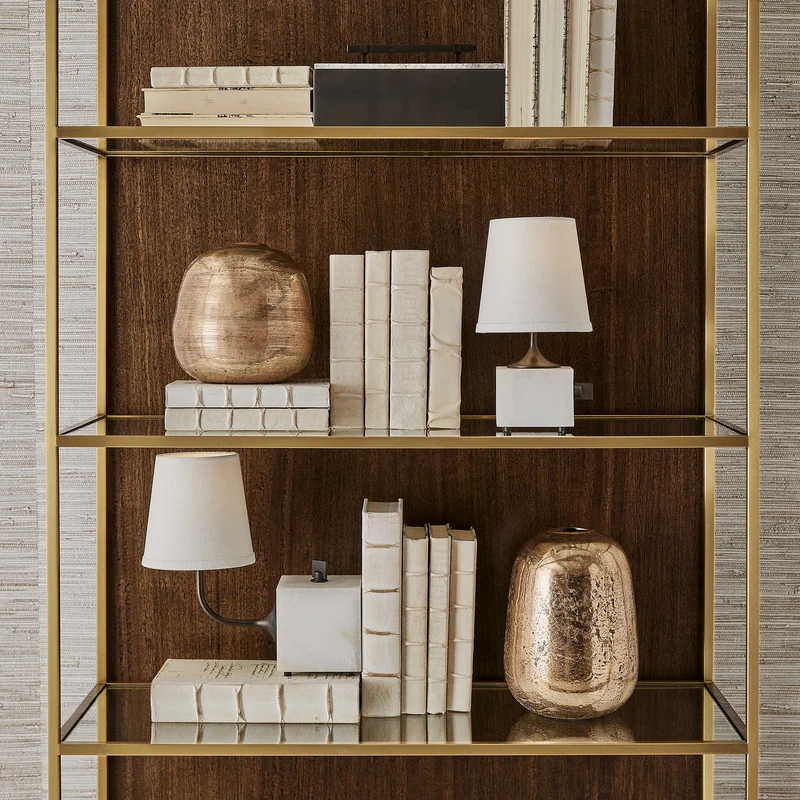 Blockhead Mini Lamp - Bronze