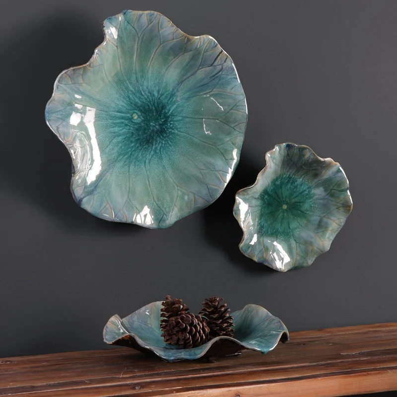 Abella Ceramic Wall-Mounted Bowls - Set of 3