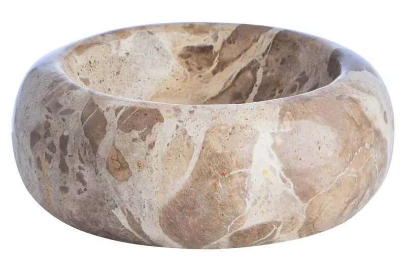Santino Chocolate Marble Trinket Bowl