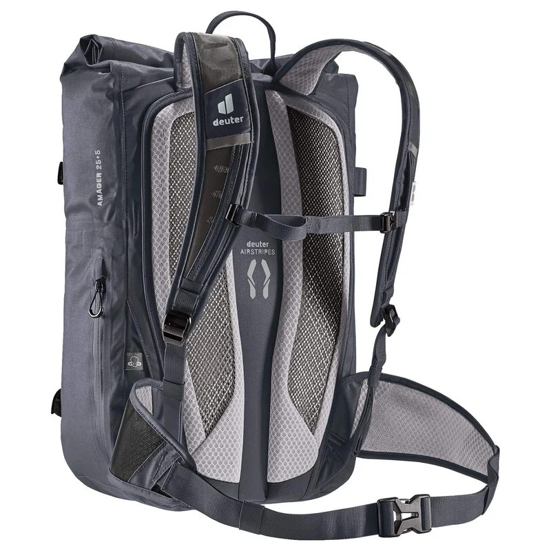 Deuter Amager 25+5 - mochila impermeable para bicicleta 15" 48 cm (graphite)