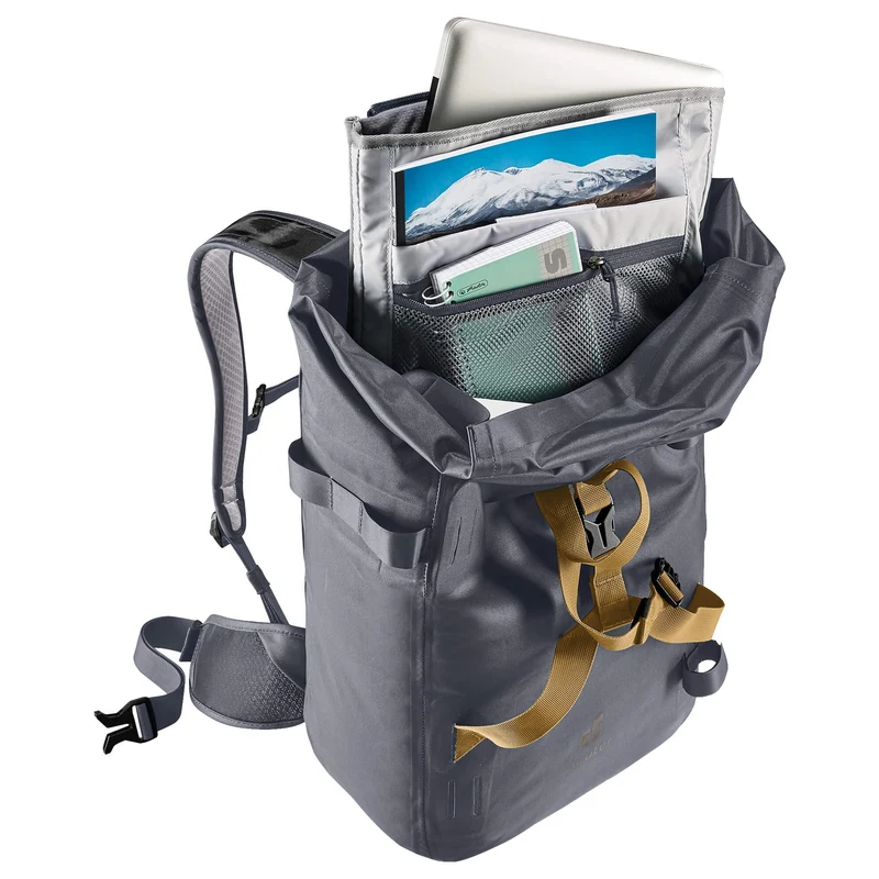 Deuter Amager 25+5 - mochila impermeable para bicicleta 15" 48 cm (graphite)
