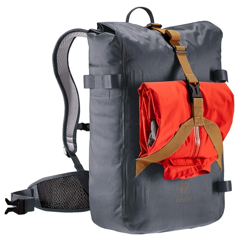 Deuter Amager 25+5 - mochila impermeable para bicicleta 15" 48 cm (graphite)