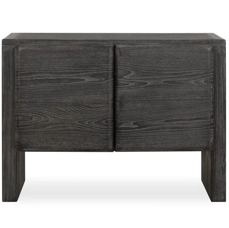 Bierk 2 Door Cabinet in Dark Stain