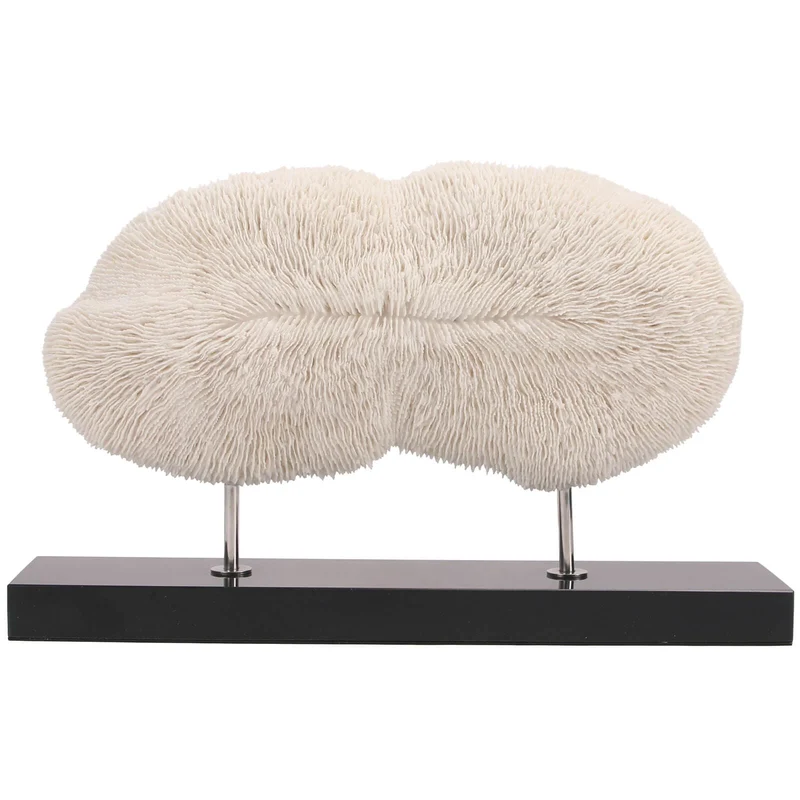 Wide Artificial Coral Sculpture