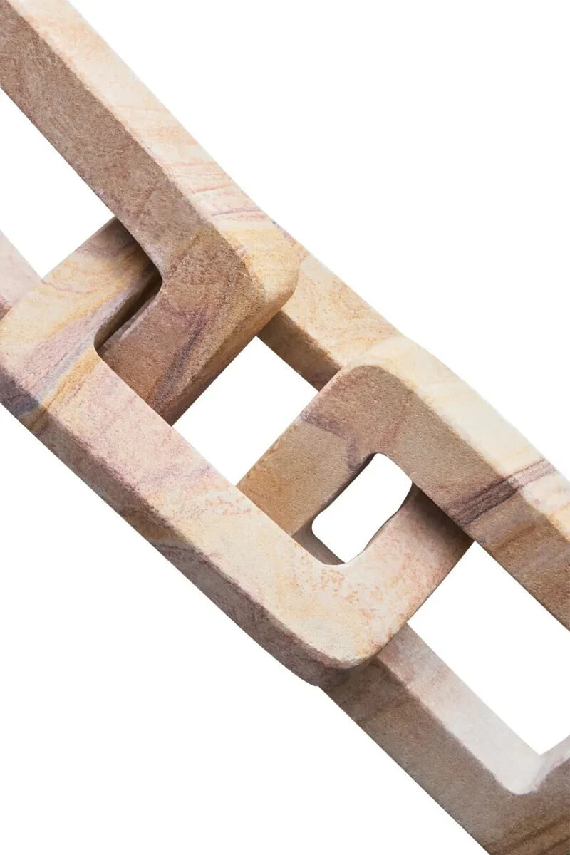 Pietra Rainbow Sandstone Three Link Decor Chain