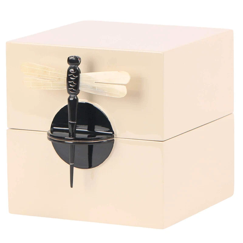 Lacquer Hinged Decorative Box - Small