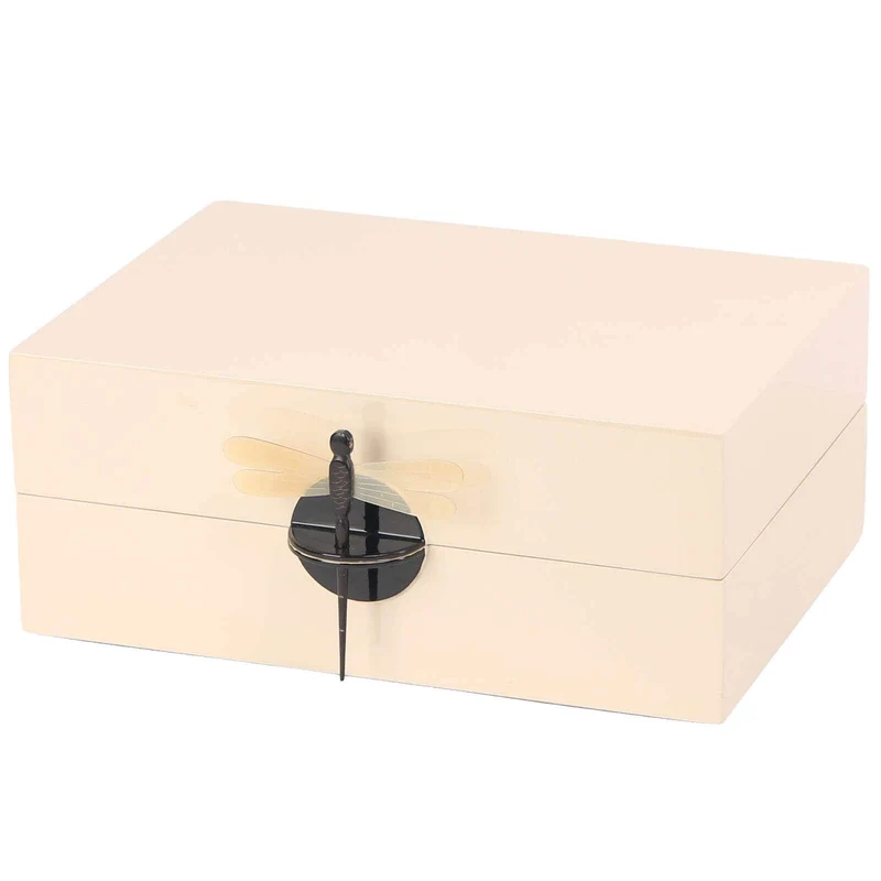 Lacquer Hinged Decorative Box - Large