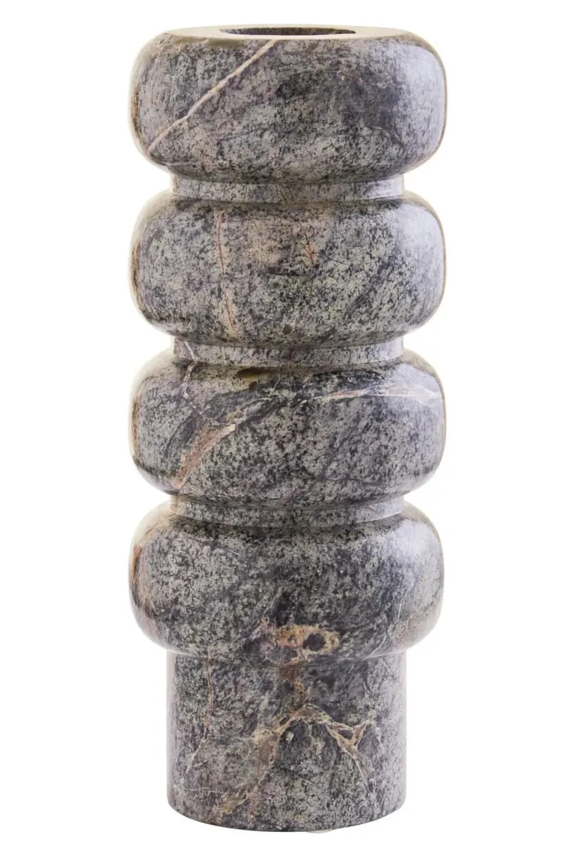 Fazio Forest Green Marble Vase