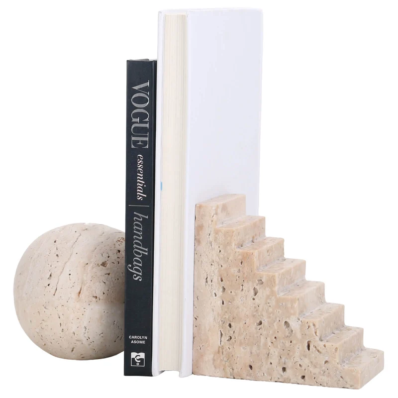 Coppice Bookends in Marble
