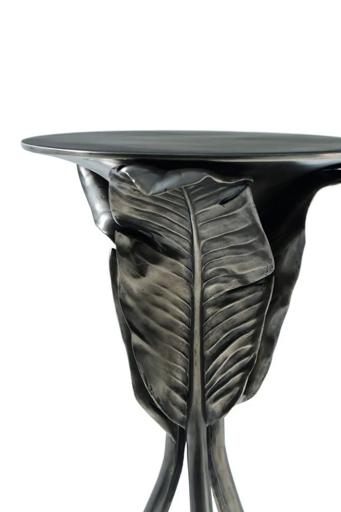 Ophelia Drinks Table Bronze Finish