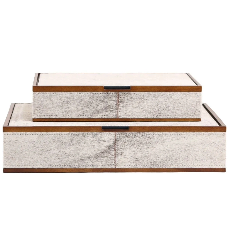 Carrington Horsehair Decorative Box - Small