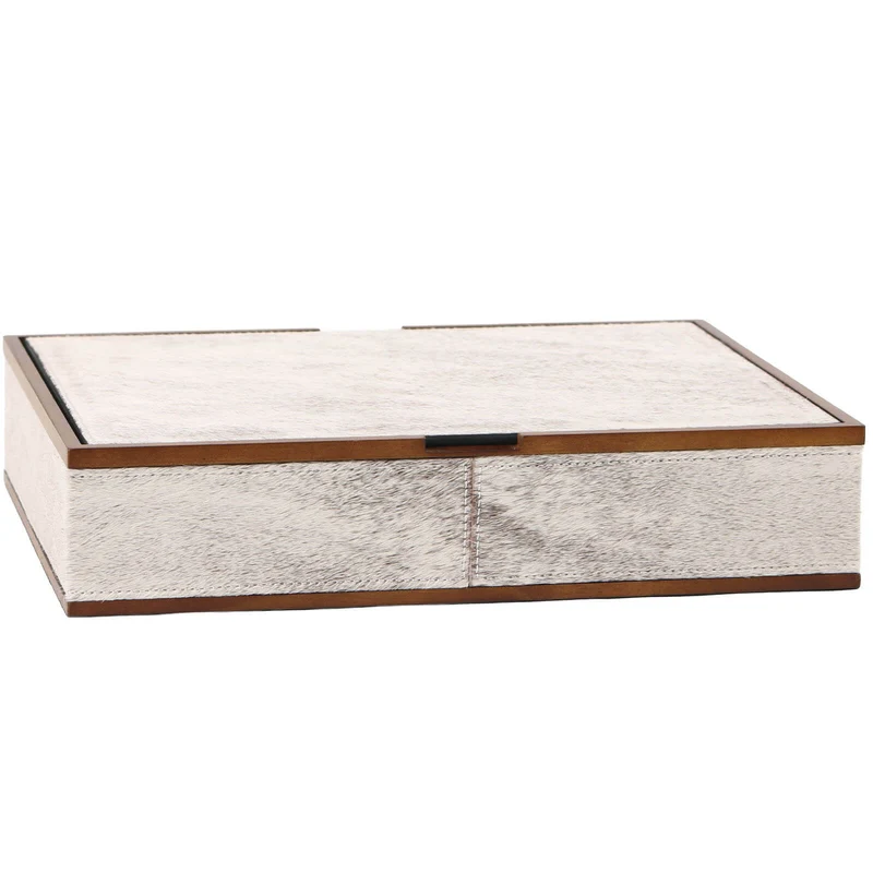 Carrington Horsehair Decorative Box - Large