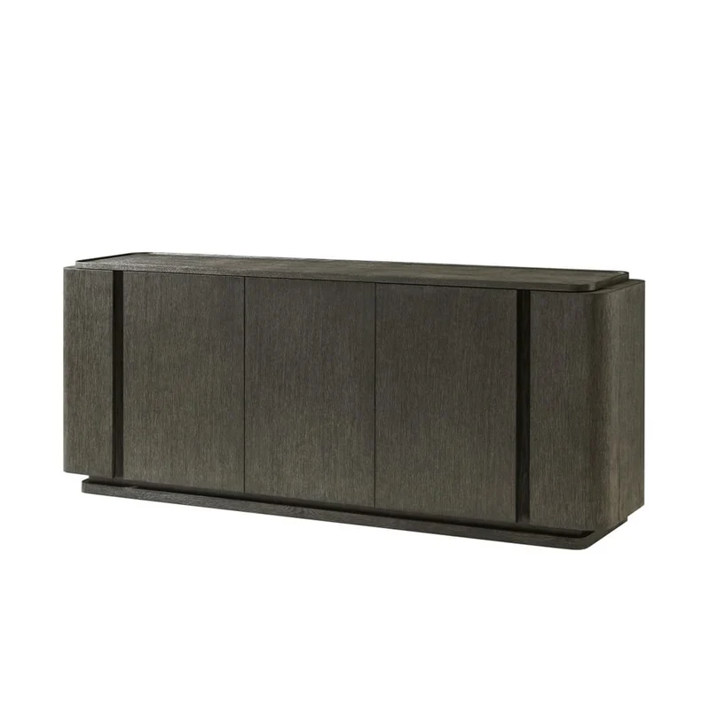 Repose Triple Door Sideboard with Side Storage