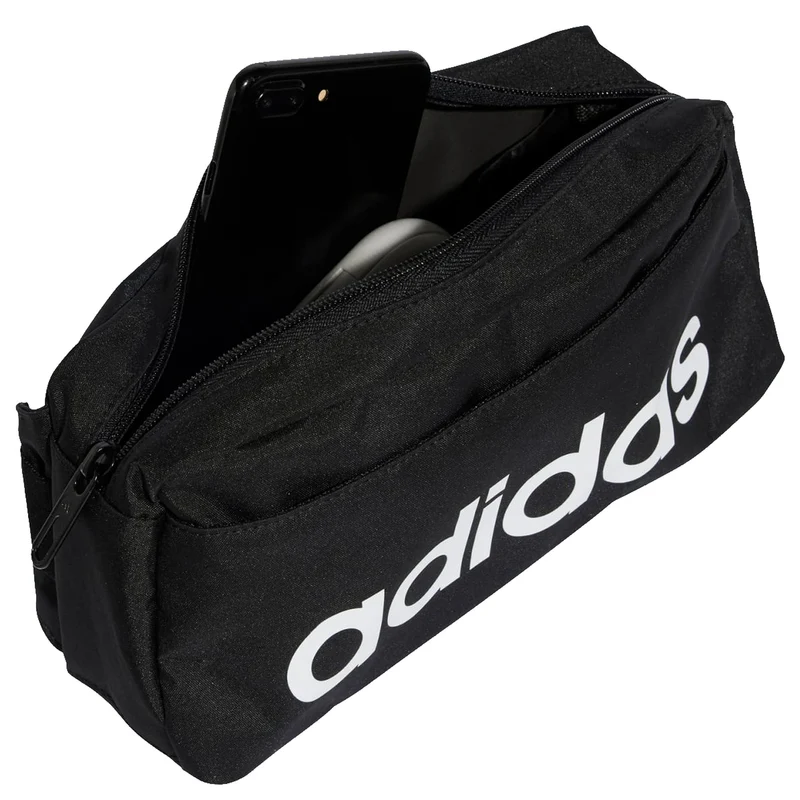 adidas Linear - Riñonera 25 cm (black/white)