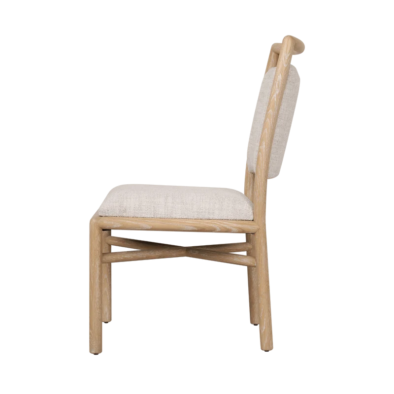 Montauk Upholstered Dining Side Chair in Light