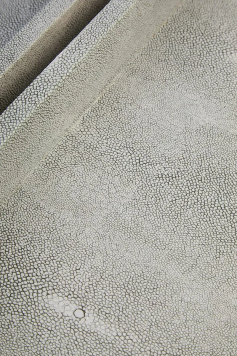 Cardona Set of Two Grey Shagreen Effect Trays