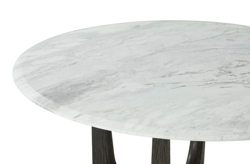 Repose Round Dining Table Marble Top