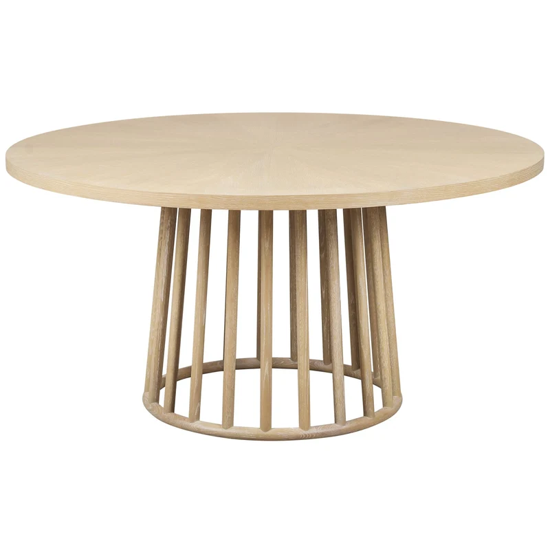 Montauk Round Dining Table Light