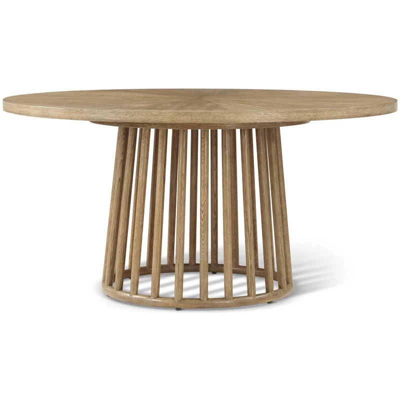 Montauk Round Dining Table Dark