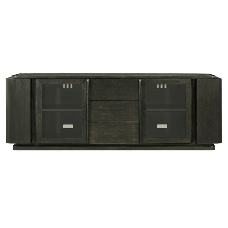 Repose Glass Door Media Console