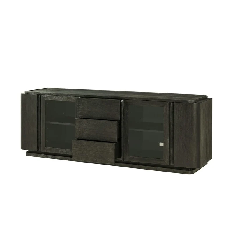 Repose Glass Door Media Console