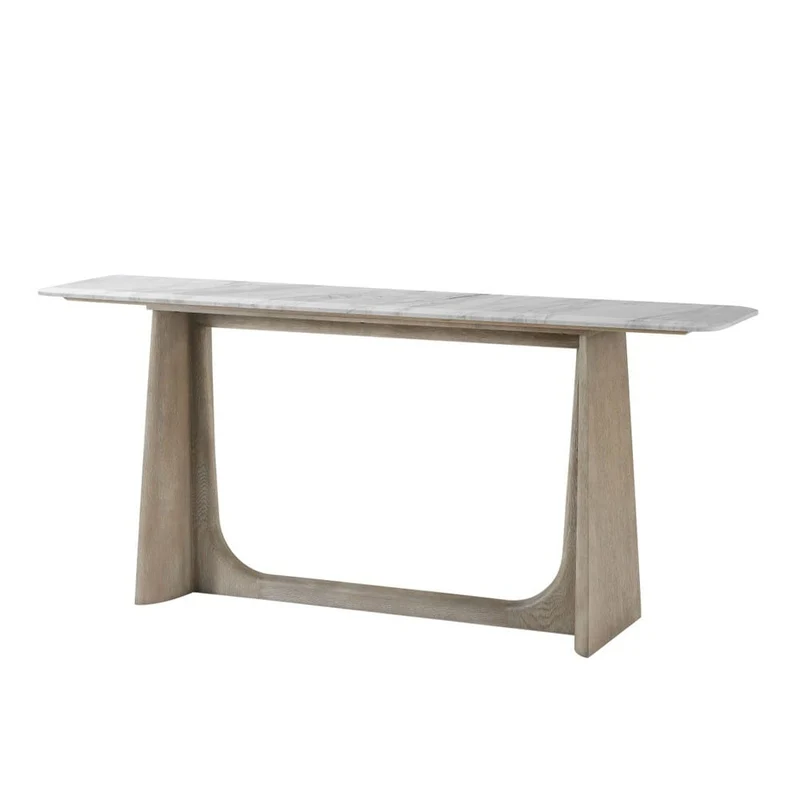 Repose Console Table Marble Top