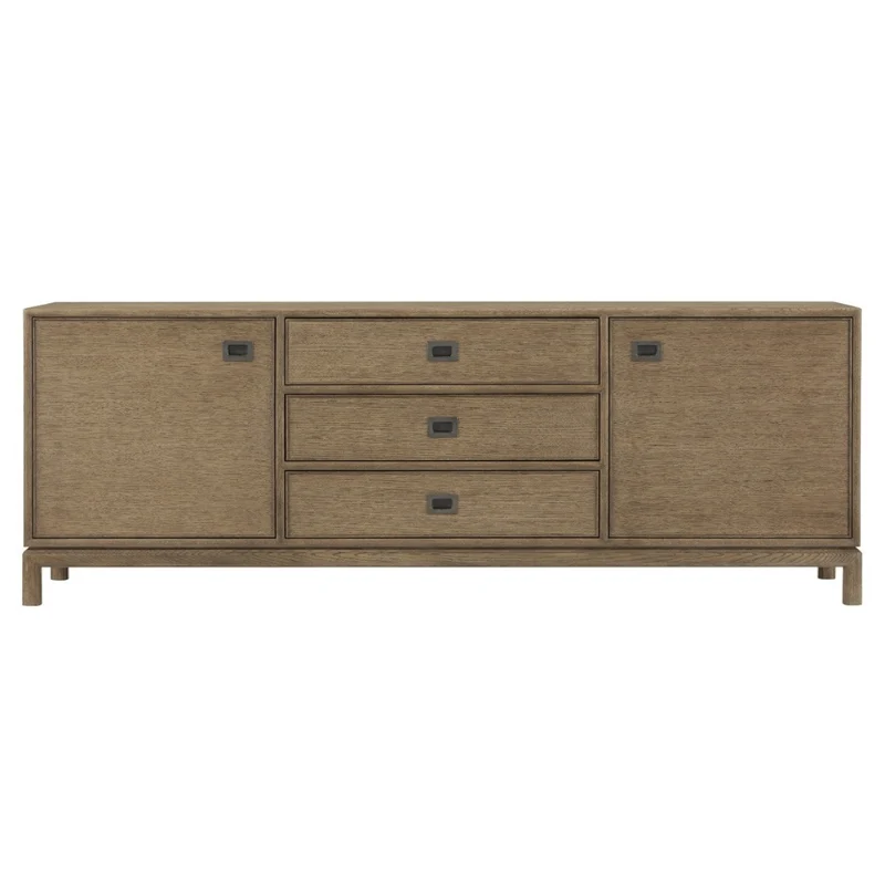 Montauk Media Cabinet in Dark
